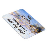 Fischereifahrzeuge Italien Rette Datum Magnet (Rechte Seite)