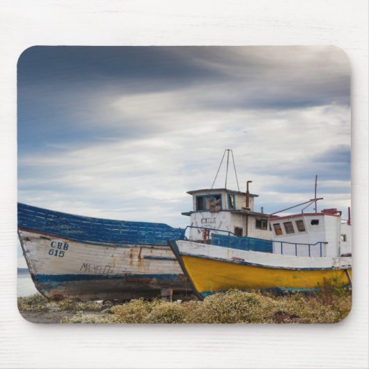 Fischereifahrzeuge Mousepad (Vorne)