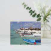 Fischereifahrzeuge Postkarte (Stehend Vorderseite)