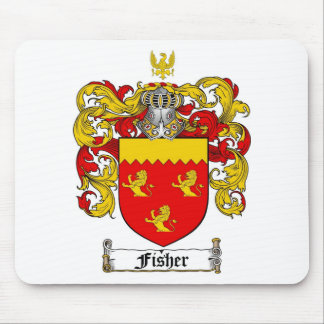 FISCHEREIFAMILIENWAPPEN - FISCHEREIKOPF VON WAFFEN MOUSEPAD