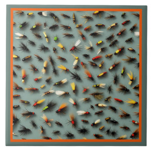 Fischereifische Fliese