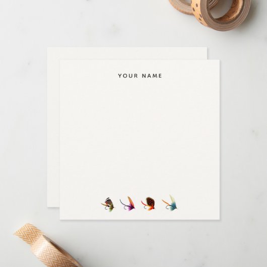 Fischereifische Mitteilungskarte (Vorderseite/Rückseite Beispiel)