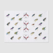 Fischereifische Seidenpapier