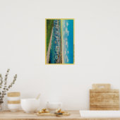 Fischereiflotte in AnchorMonterey, CA Poster (Küche)