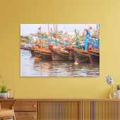 Fischereiflotte Leinwanddruck (Insitu (Wohnzimmer))