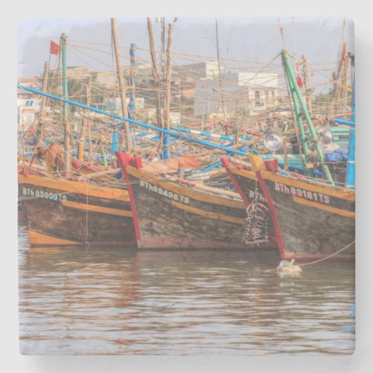 Fischereiflotte Steinuntersetzer (Vorderseite)