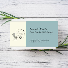 Fischereiführer/Fischer/Fischereicharter Visitenkarte