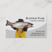 Fischereiführer Fischer Visitenkarte (Vorderseite)