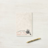 Fischereiführer Post-it Klebezettel (Auf Schreibtisch)