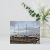 Fischereihafen Postkarte (Stehend Vorderseite)