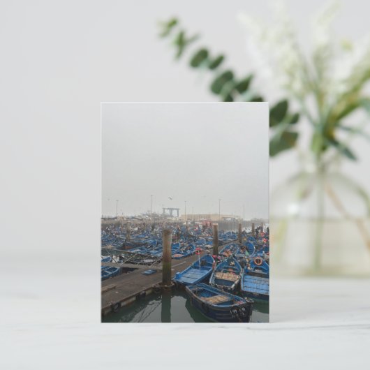 Fischereihafen Postkarte (Stehend Vorderseite)