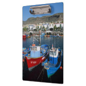 Fischereihafen, Puerto de Mogan, Gran Canaria, Klemmbrett (Links)