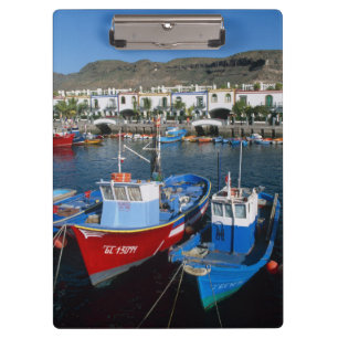 Fischereihafen, Puerto de Mogan, Gran Canaria, Klemmbrett