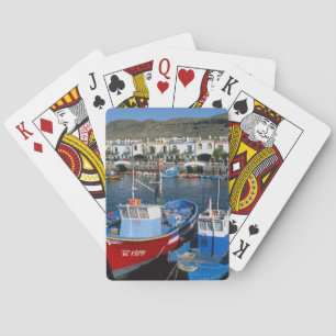 Fischereihafen, Puerto de Mogan, Gran Canaria, Spielkarten