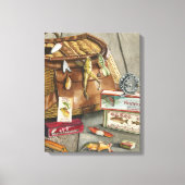 Fischereiholz Leinwanddruck (Vorderseite)