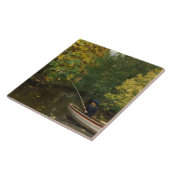 Fischereijunge (von Hans Andersen Brendekilde) Fliese (Seite)