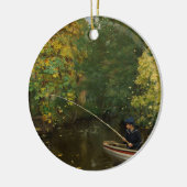 Fischereijunge (von Hans Andersen Brendekilde) Keramik Ornament (Links)