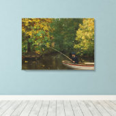 Fischereijunge (von Hans Andersen Brendekilde) Leinwanddruck (Insitu (Holzboden))