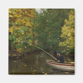 Fischereijunge (von Hans Andersen Brendekilde) Magnet