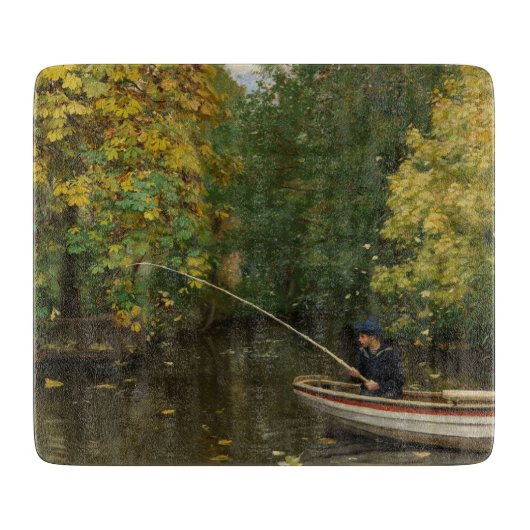 Fischereijunge (von Hans Andersen Brendekilde) Schneidebrett (Vorderseite)