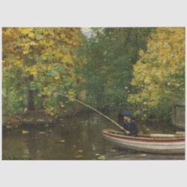 Fischereijunge (von Hans Andersen Brendekilde) Seidenpapier