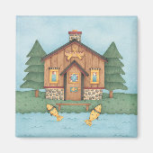 Fischereikabine Magnet (Vorne)