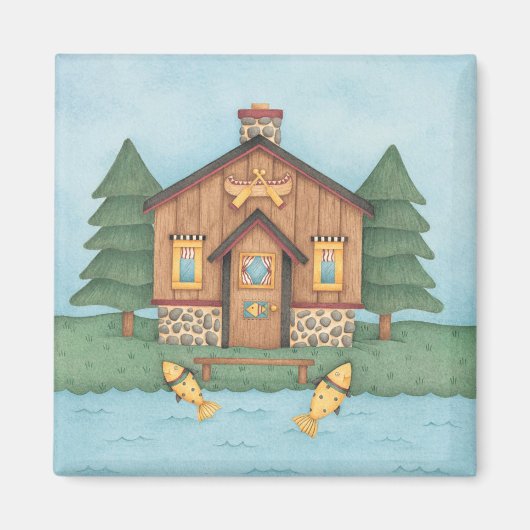 Fischereikabine Magnet (Vorne)