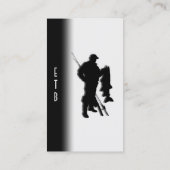 Fischereikarte Visitenkarte (Rückseite)