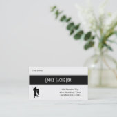 Fischereikarte Visitenkarte (Stehend Vorderseite)