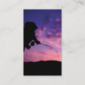 Fischereikarte Visitenkarte (Rückseite)