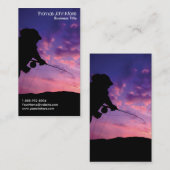 Fischereikarte Visitenkarte (Vorne/Hinten)