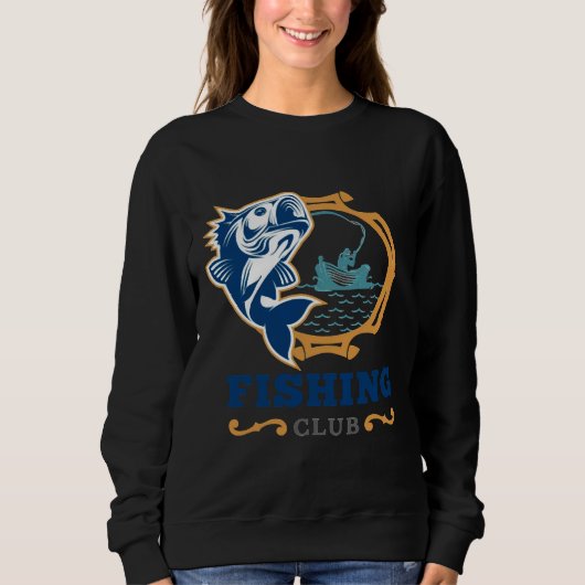 Fischereiklub Sweatshirt (Vorderseite)