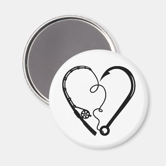 FISCHEREIKREUZUNG MAGNET (Vorderseite/Rückseite)