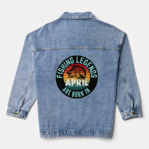 FISCHEREILEGENDEN WERDEN IM APRIL GEBORREN JEANSJACKE