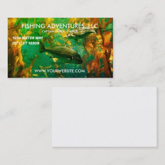 FISCHEREILEITFADEN VISITENKARTE (Vorne/Hinten)