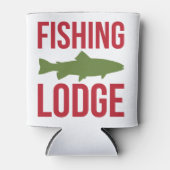 Fischereilodge Dosenkühler (Vorderseite)