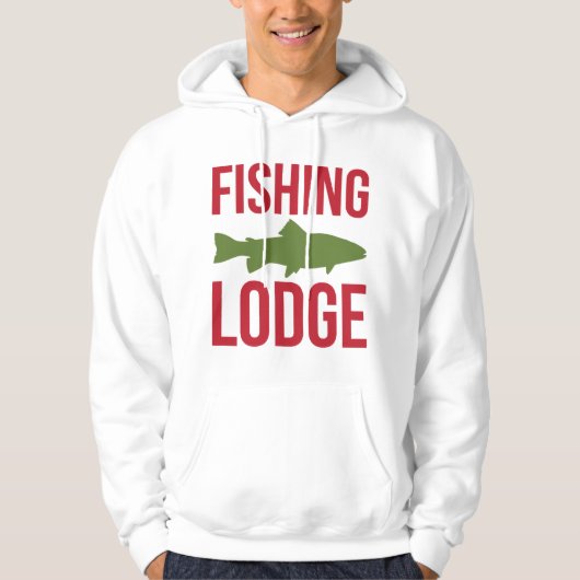 Fischereilodge Hoodie (Vorderseite)