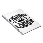 Fischereilodge Notizblock (Rechte Seite)