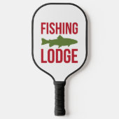Fischereilodge Pickleball Schläger (Vorderseite)