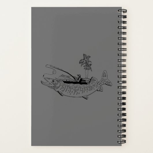 Fischereilogbuch Fangtagebuch Notizblock (Rückseite)