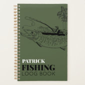 Fischereilogbuch Fangtagebuch Planer (Vorderseite)