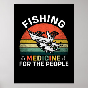 Fischereimedizin für die Menschen Poster