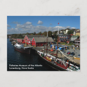 Fischereimuseum des Atlantiks, Luftbild Postkarte
