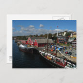 Fischereimuseum des Atlantiks, Luftbild Postkarte (Vorne/Hinten)