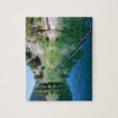 Fischereipfosten und -see puzzle (Vertikal)