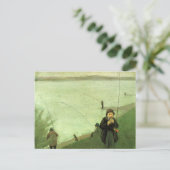 Fischereipostkarte Postkarte (Stehend Vorderseite)