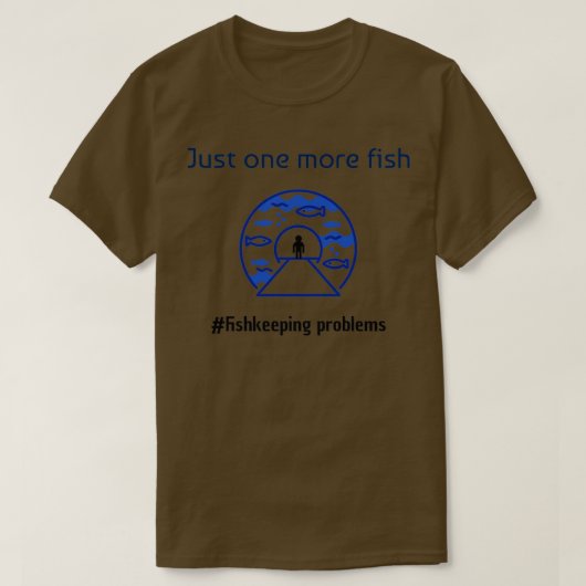 Fischereiprobleme T-Shirt (Design vorne)