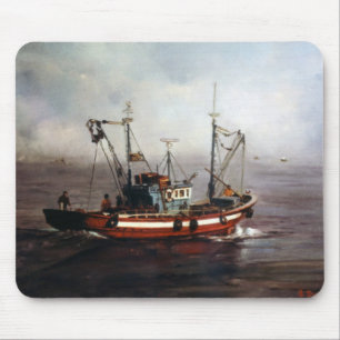 Fischereischiff/Pesqueiro/Fishing boat Mousepad