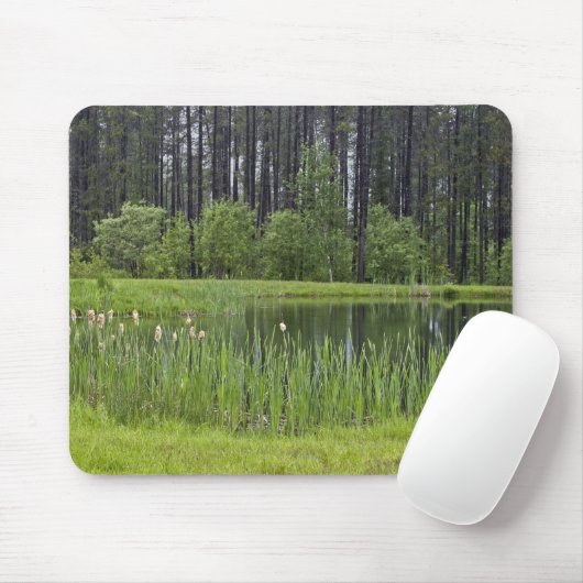 Fischereiteich Mousepad (Mit Mouse)