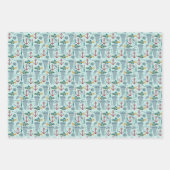 Fischereithema Geschenkpapier Set (Vorderseite 3)